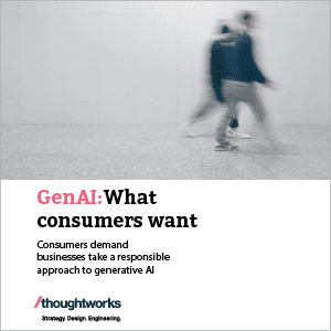 GenAI: What consumers want