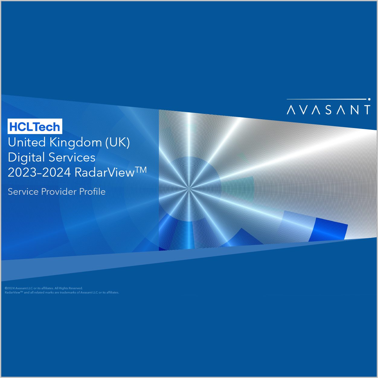 HCLTech positioned as a Leader in Avasant's United Kingdom (UK) Digital Services 2023–2024 RadarView