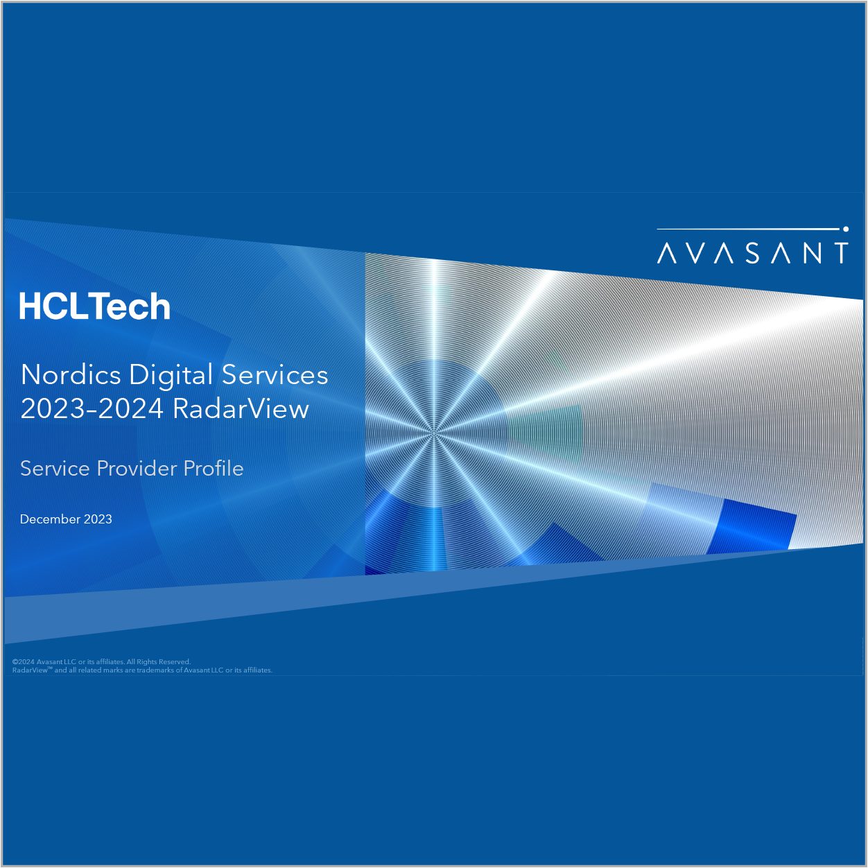 HCLTech positioned as a Leader in Avasant's Nordics Digital Services 2023–2024 RadarView
