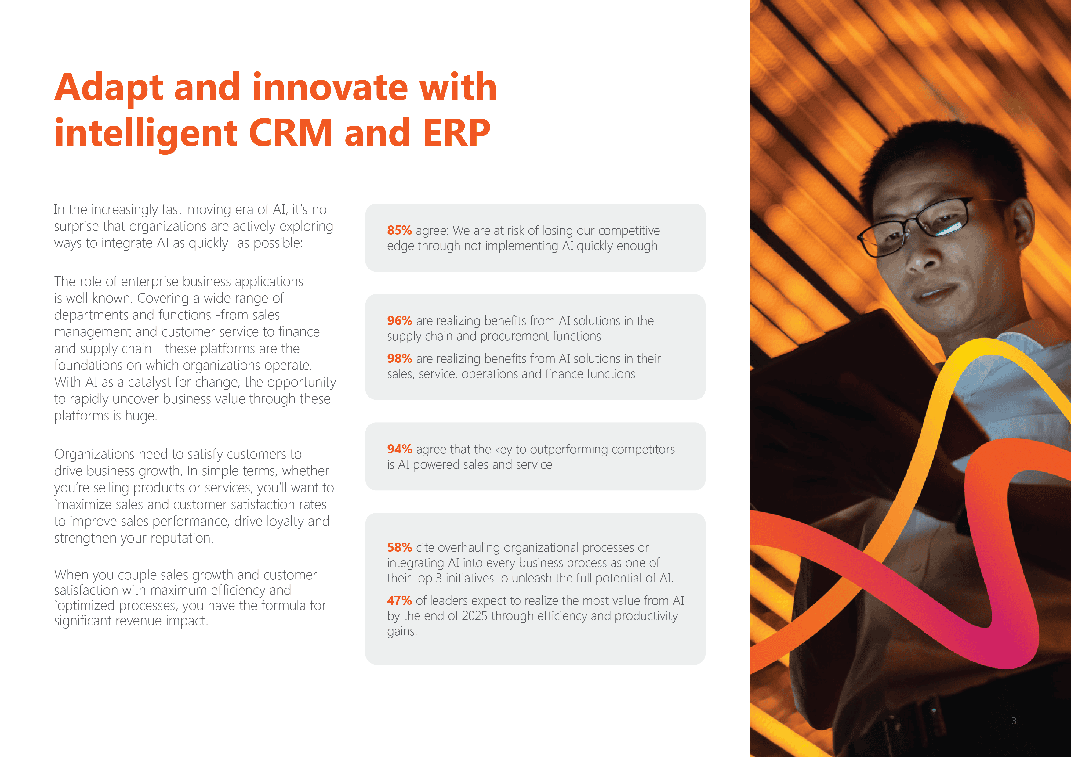 AI-powered Business Applications – Critical to Competitive Edge