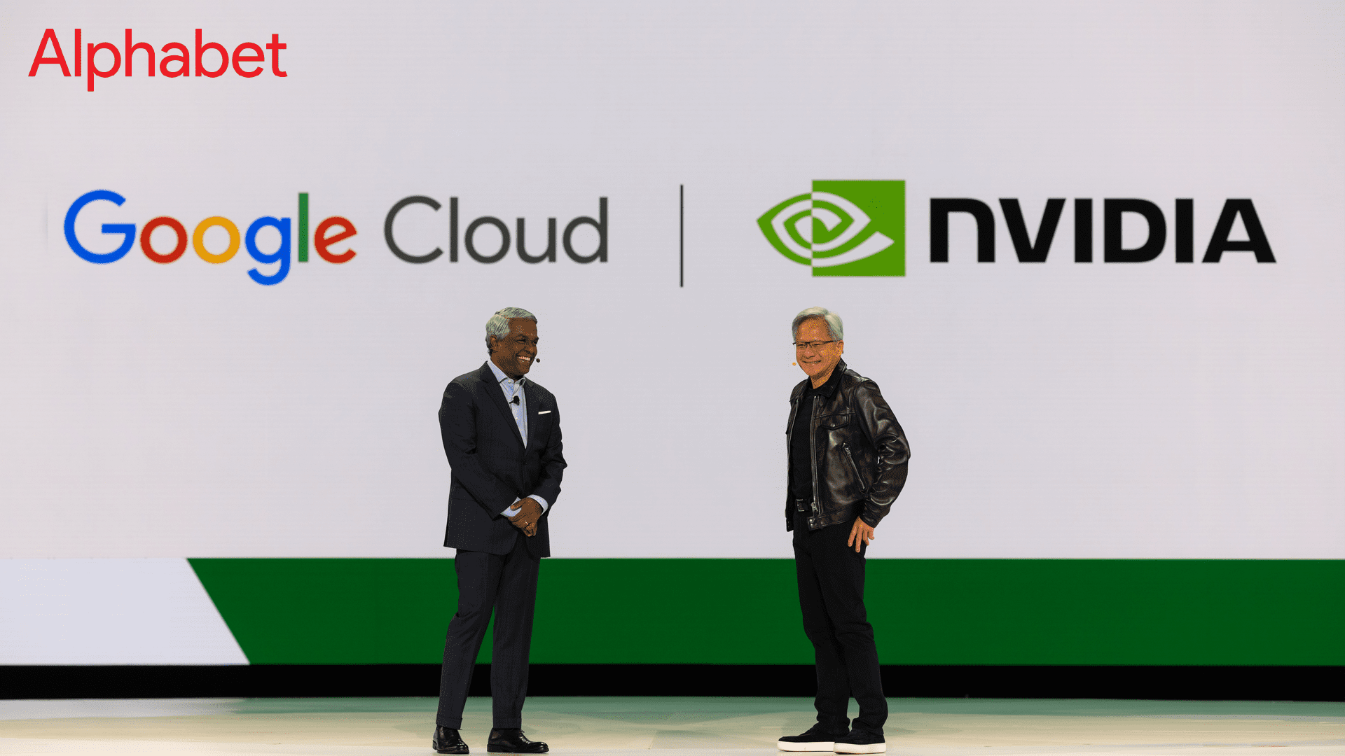 Tech giants NVIDIA, Alphabet, and Google collaborate to enhance AI infrastructure.