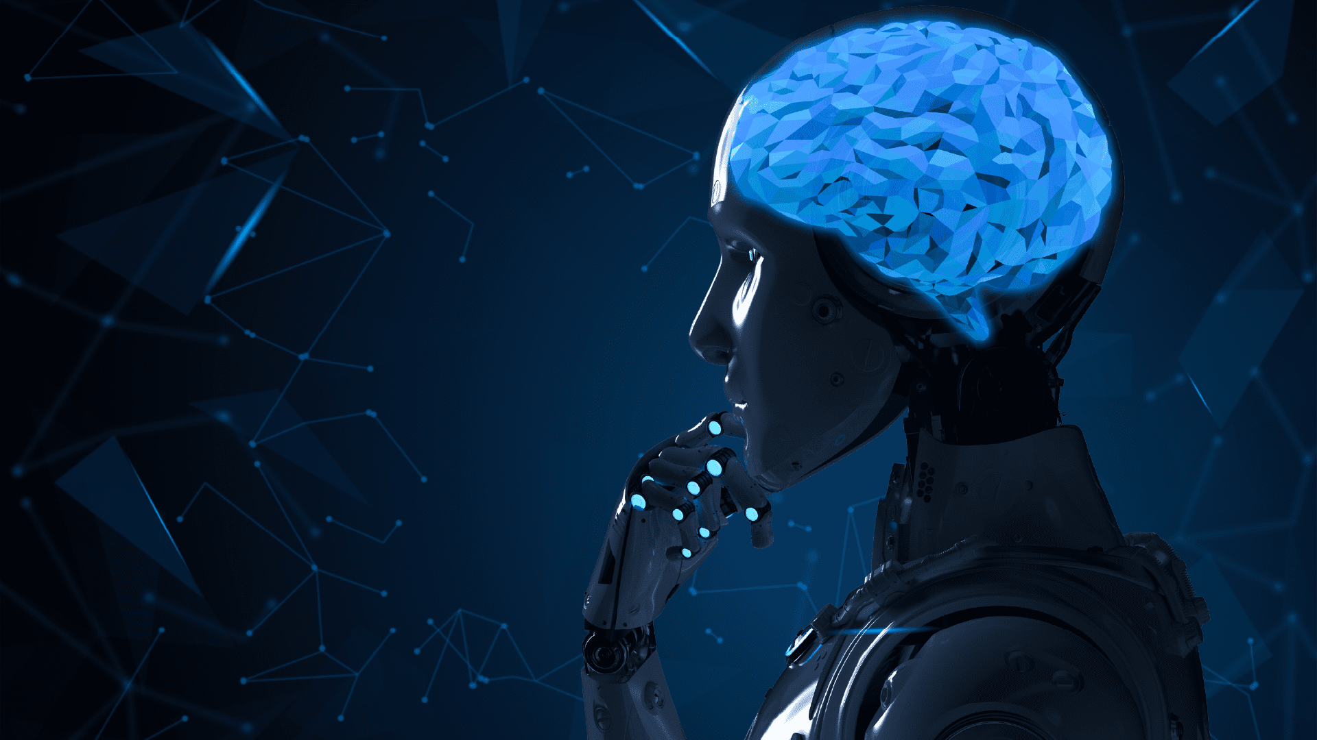 Abstract AI And Neural Network Dreaming