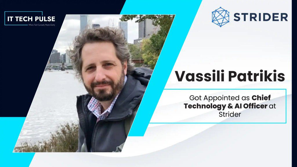 Strider Names Vassili Patrikis Chief Technology & AI Officer
